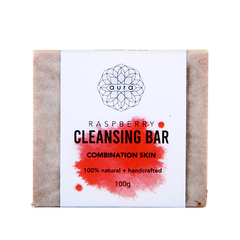 AURA RASPBERRY CLEANSING BAR 100G Default Title - MamasJan Makeup