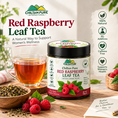 Red Raspberry Leaf Tea – 100% Natural Dried Leaves for Everyday Herbal Wellness - Mamasjan