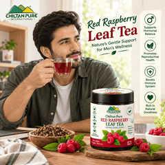 Red Raspberry Leaf Tea – 100% Natural Dried Leaves for Everyday Herbal Wellness - Mamasjan