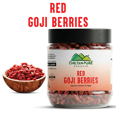 Red Goji Berries (سرخ گوجی بیریز) - Source Of Iron & Fiber