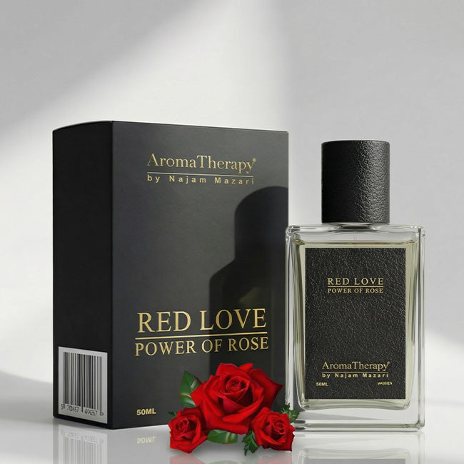 Red Love Natural Perfume - Freshly Blooms of Roses for a Romantic Touch (Gucci Flora)