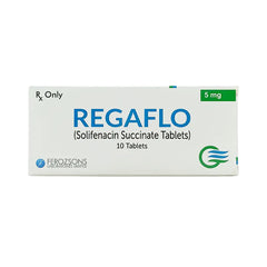 Regaflo Tablets 5mg (1 Box = 1 Strip)(1 Strip = 10 Tablets)
