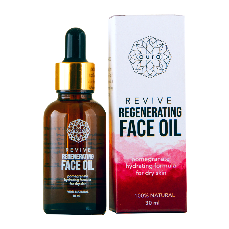AURA REVIVE REJUVENATING FACE OIL 30ML Default Title - MamasJan Makeup