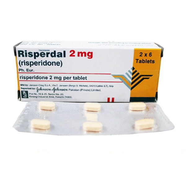 Risp Tablets 2mg (1 Box = 2 Strips) (1 Strip = 6 Tablets)