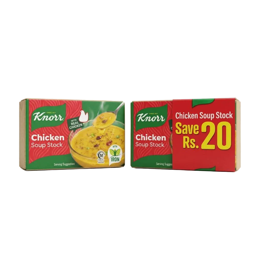 KNORR CHICKEN SOUP STOCK CUBE 1X6 PROMO PACK 108 GM Default Title - MamasJan Grocery