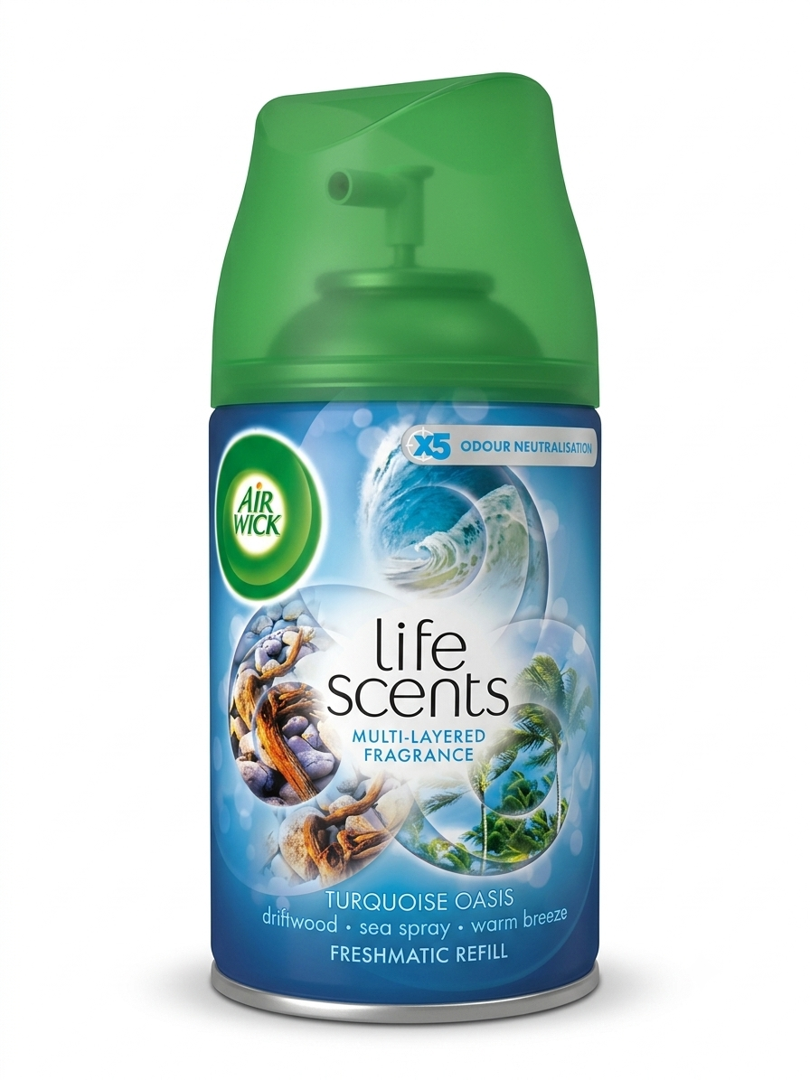 AIR WICK AIR FRESHNER TURQUOISE OASIS 250 ML Default Title - MamasJan Grocery Nonfood