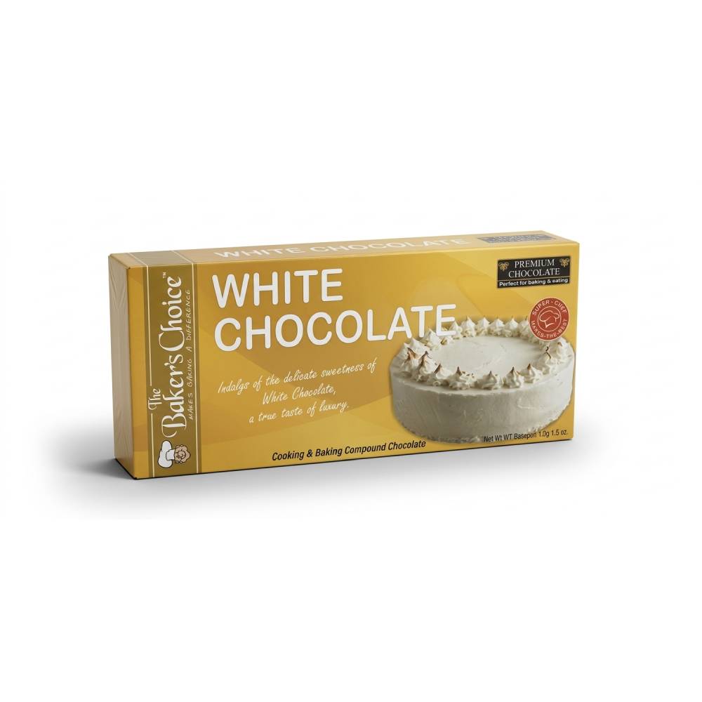 BAKERS CHOICE WHITE CHOCOLATE 500GM Default Title - MamasJan Grocery