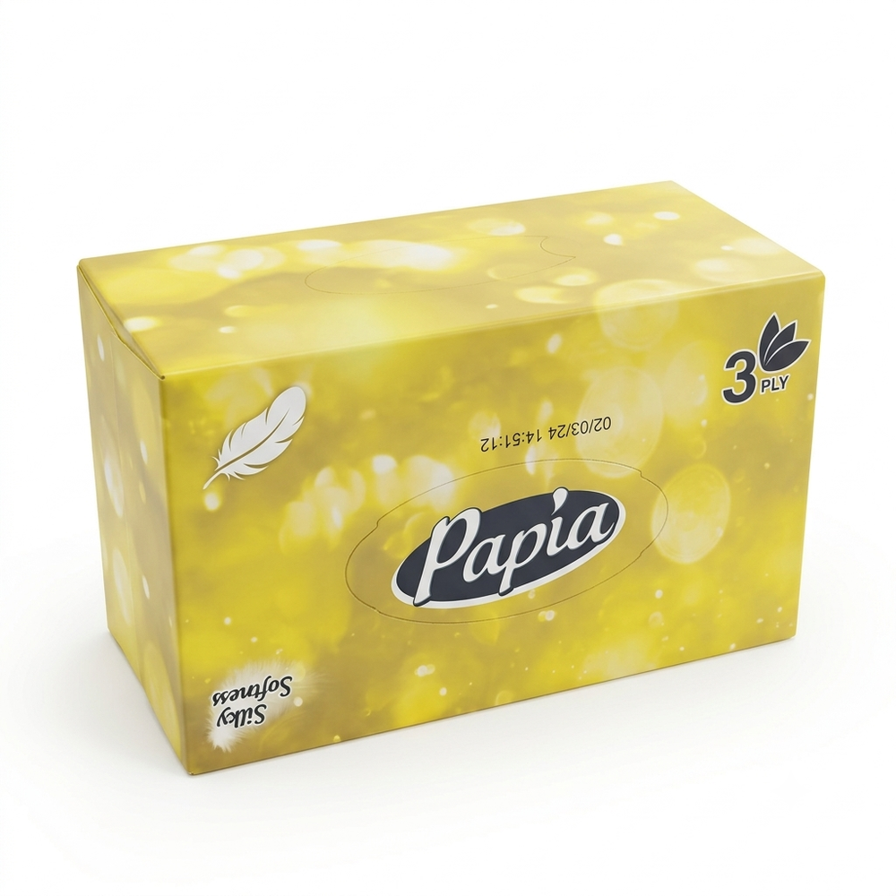 PAPIA 3PLY FACIAL TISSUE Default Title - MamasJan Grocery Nonfood