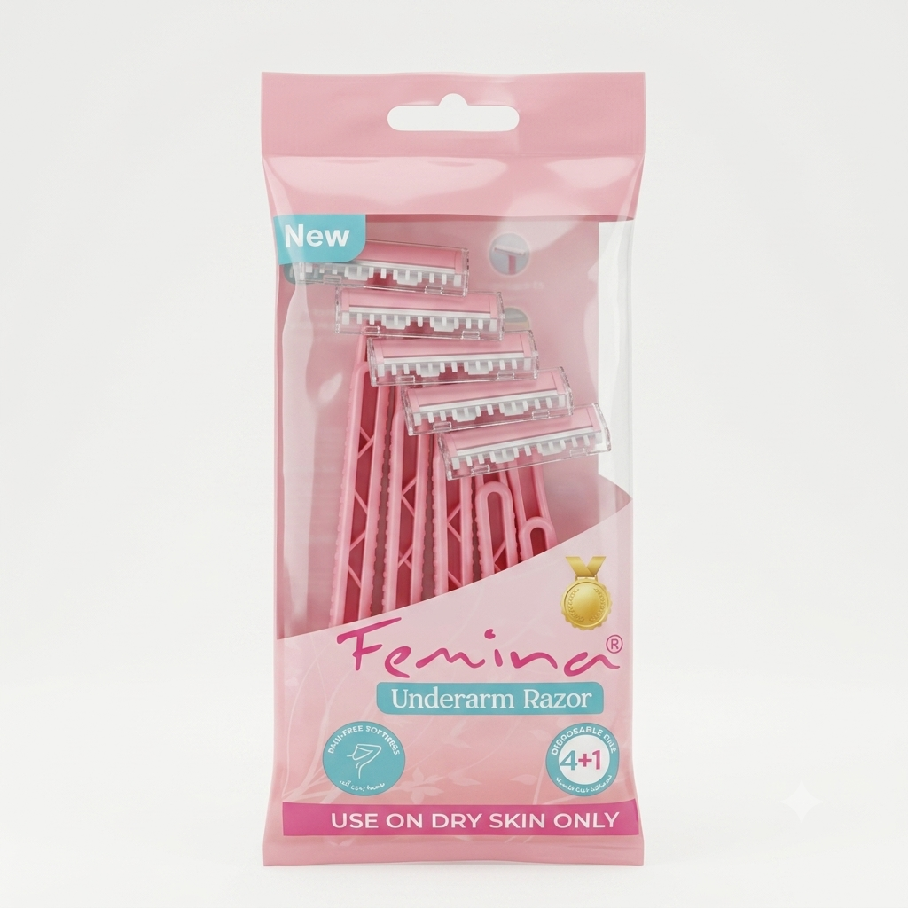 TREET FEMINA BODY RAZOR 5PCS Default Title - MamasJan Grocery Nonfood