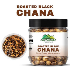 Roasted Black Chana / بھنے ہوئے چنے / Bhunay Huay Chanay / Gross wight 180gm± - ChiltanPure