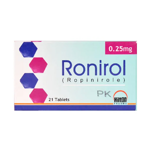 Ronirol Tablets 0.25mg (1 Strip = 7 Tablets)