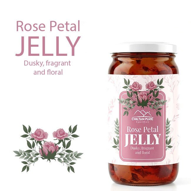 Rose Petal Jelly / گلقند / Gulkand - ChiltanPure