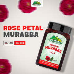 Rose Petal (Gulkand) Murabba - Made from Pure Rose Petals, Purifies Blood, Boost Digestion, Relieves Acidity & Protect Against Heart Diseases