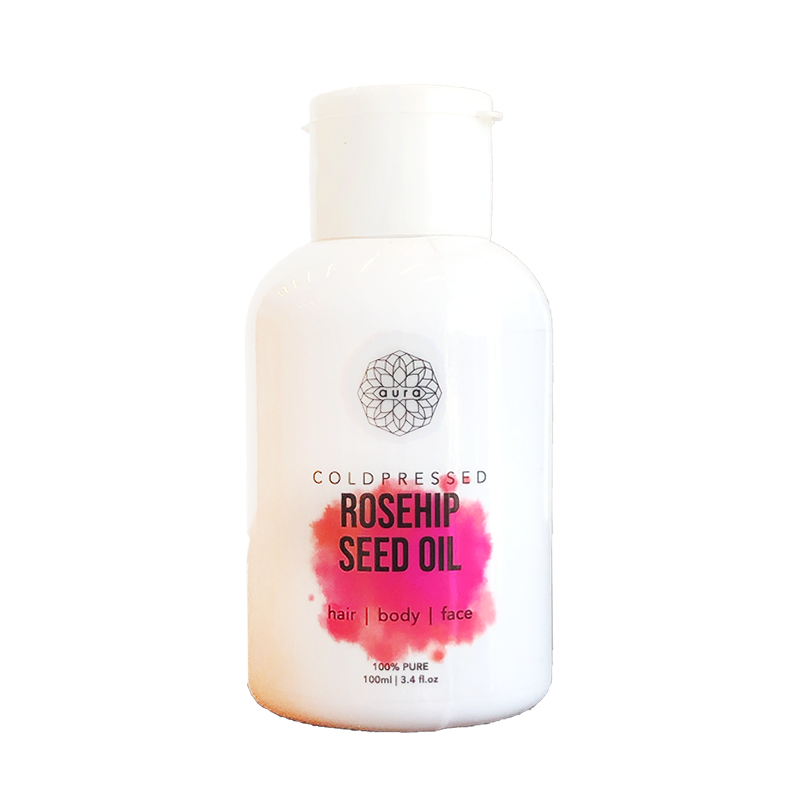AURA COLDPRESSED ROSEHIP OIL 30ML Default Title - MamasJan Makeup