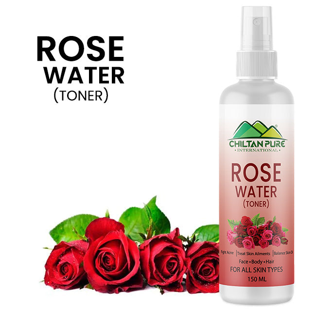 Rose Floral Water - Great Cleanser, Removes Oil Dirt Accumulated in Clogged Pores [Toner]