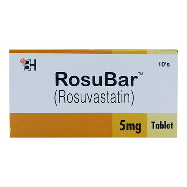 Rosubar Tablets 5mg (1 Box = 1 Strip)(1 Strip = 10 Tablets)