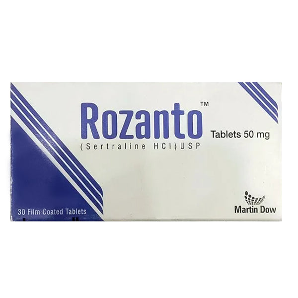 Rozanto Tablets 50mg (1 Box = 3 Strips) (1 Strip = 10 Tablets)