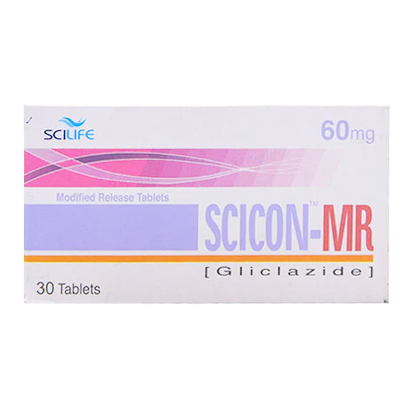 Scicon-Mr Tablets 60mg (1 Box = 3 Strips) (1 Strip = 10 Tablets)