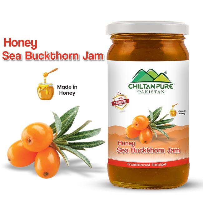 Sea Buckthorn Jam (Made in Honey) / سی بک تھارن جام / Nature’s Superfruit Spread / 630gm