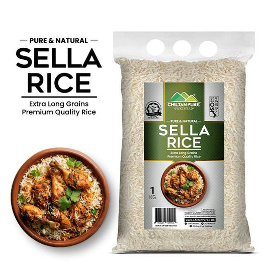 Sella Rice - Golden Grains of Taste & Tradition - ChiltanPure