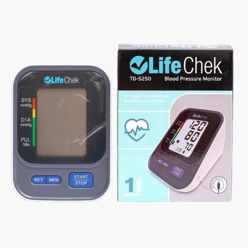 Lifechek Bp Operator Upper Arm Td 5250 - The Healthcare Shop Pakistan