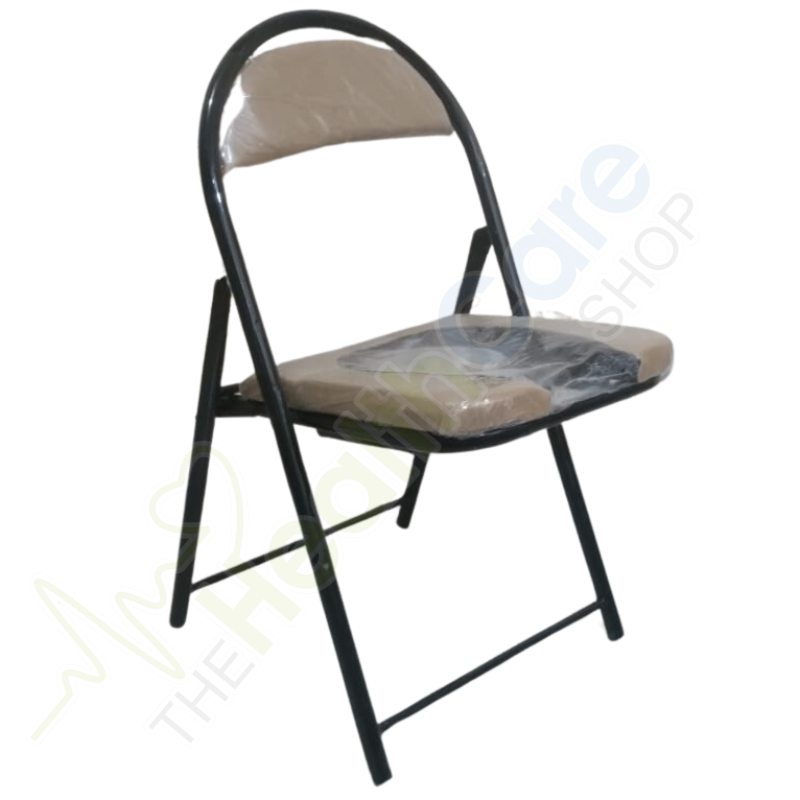 Foldable Commode Chair With Padded Seat - The Healthcare Shop Pakistan