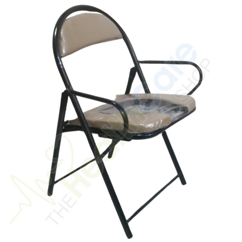 Foldable Commodechair With Armrests - The Healthcare Shop Pakistan