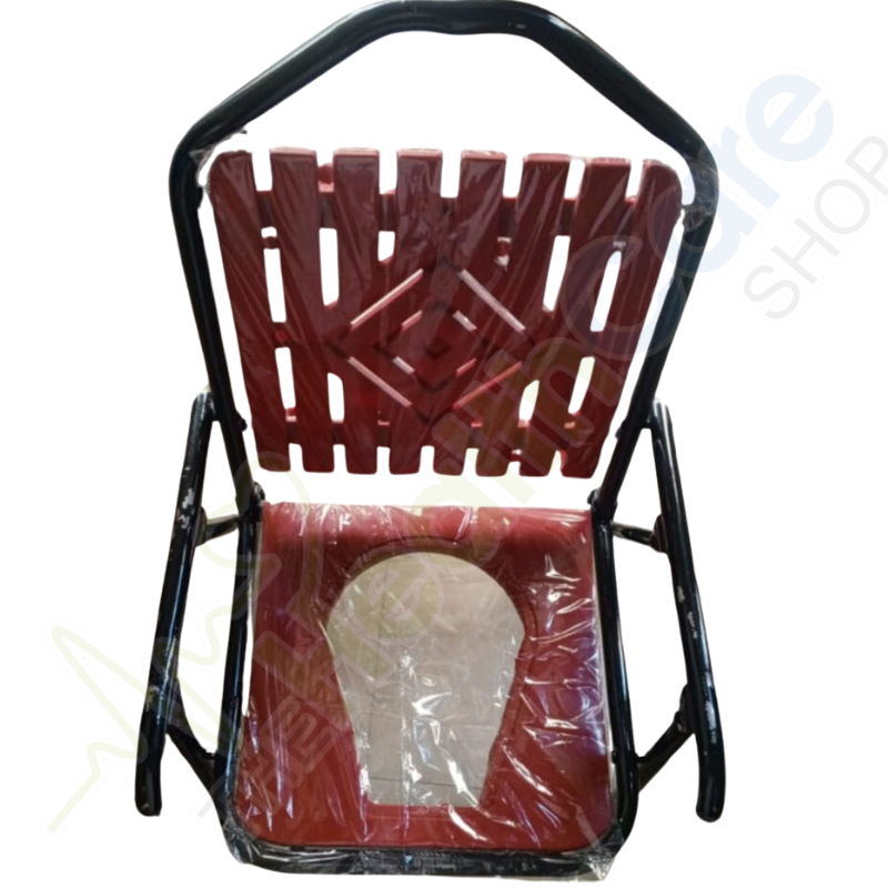Portable Commode Chair With Steel Body Pak Made - The Healthcare Shop Pakistan