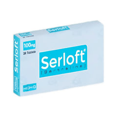 Serloft Tablets 100mg (1 Strip = 10 Tablets)