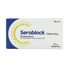 Seroblock Tablets 8mg (1 Box = 1 Strip)(1 Strip = 10 Tablets)