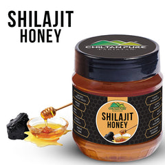 Shilajit Honey - Made with Fresh Gold Blood of Mountains, Good for Heart Health, Improves Brain Function, Effective Relief in Joints Pain