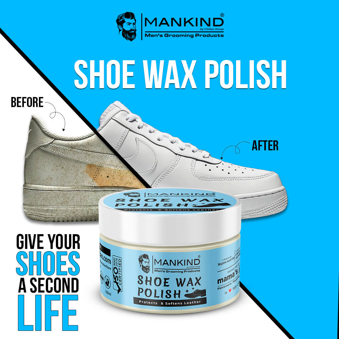 Natural 🍂 Shoe Beeswax Polish 👞 Long-Lasting, Protects & Softens Leather, Gives Footwear a Shiny & New Look