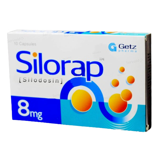 Silorap Capsules 8mg (1 Strip = 10 Capsules)