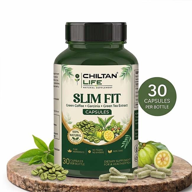 Slim Fit Capsule 100% Natural Slim Fit Tablets 30 Per Bottle 500mg - Mamasjan