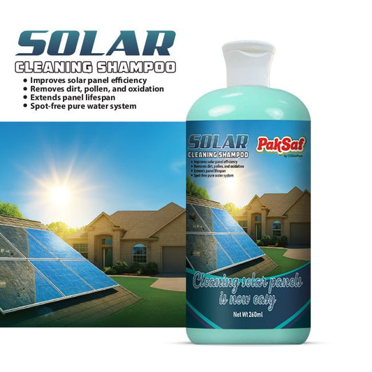 Solar Cleaning Shampoo / Powerful Dirt Removal & Shine for Solar Panels - ChiltanPure