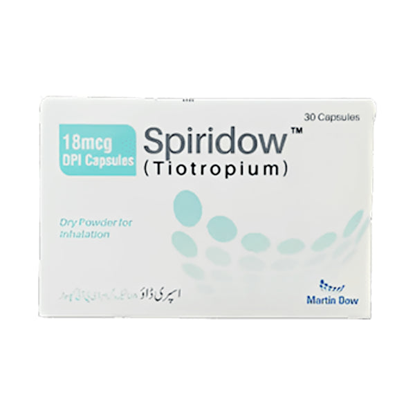Spiridow DPI Capsules 18mcg  (1 Strip = 10 Capsules)