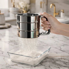 Stainless Steel Flour Strainer - ChiltanPure