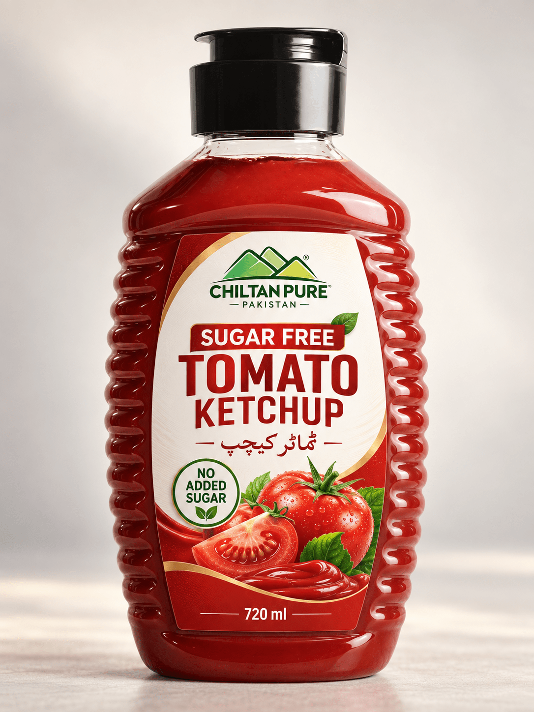 Sugar Free Tomato Ketchup 720ml | No Added Sugar | Mamasjan - Mamasjan