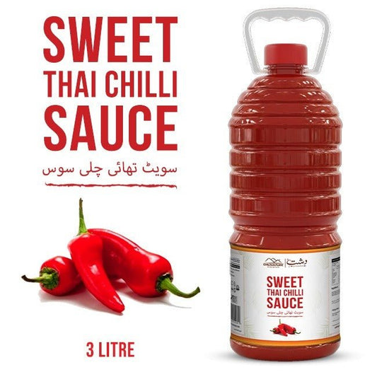 Sweet Thai Chilli Sauce 3 Liter Bulk For HORECA Family, Hotels, Restaurants, Catering ,Cafes. - ChiltanPure