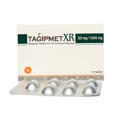 Tagipmet XR Tablets 50/1000mg (1 Strip = 7 Tablets)