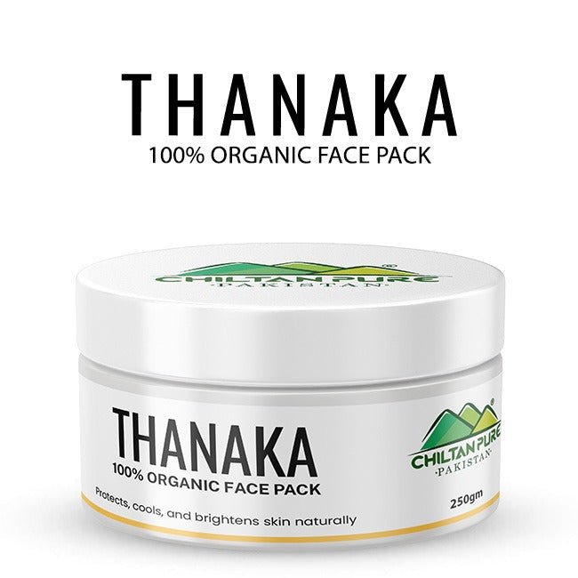 Thanaka Face Pack / تھاناکا فیس پیک / Gross Weight 250gm± - ChiltanPure