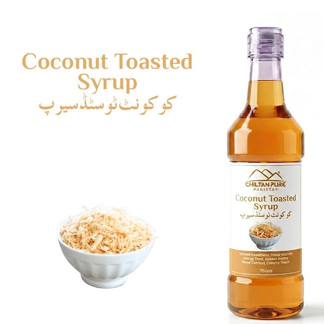 Toasted Coconut Syrup / ٹوسٹڈ کوکونٹ سیرپ - ChiltanPure