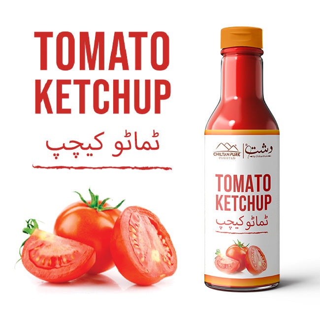 Tomato Ketchup - Packed with a remarkable flavour of 100% real juicy tomatoes