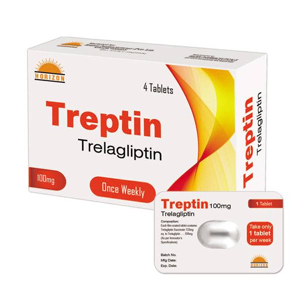 Treptin Tablets 100Mg (1 Strip = 1 Tablet)