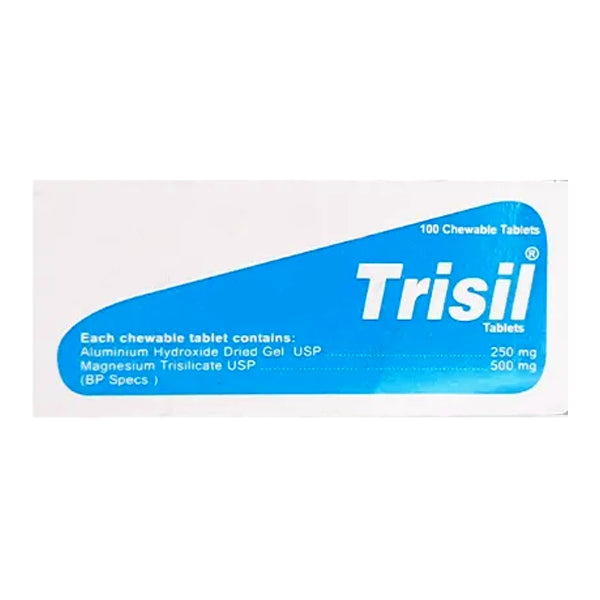 Trisil Tablets 250mg/500mg (1 Strip = 10 Tablets)