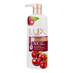 Lux Body Wash Renewed Glow Warm Cherry Fragrance 450Ml