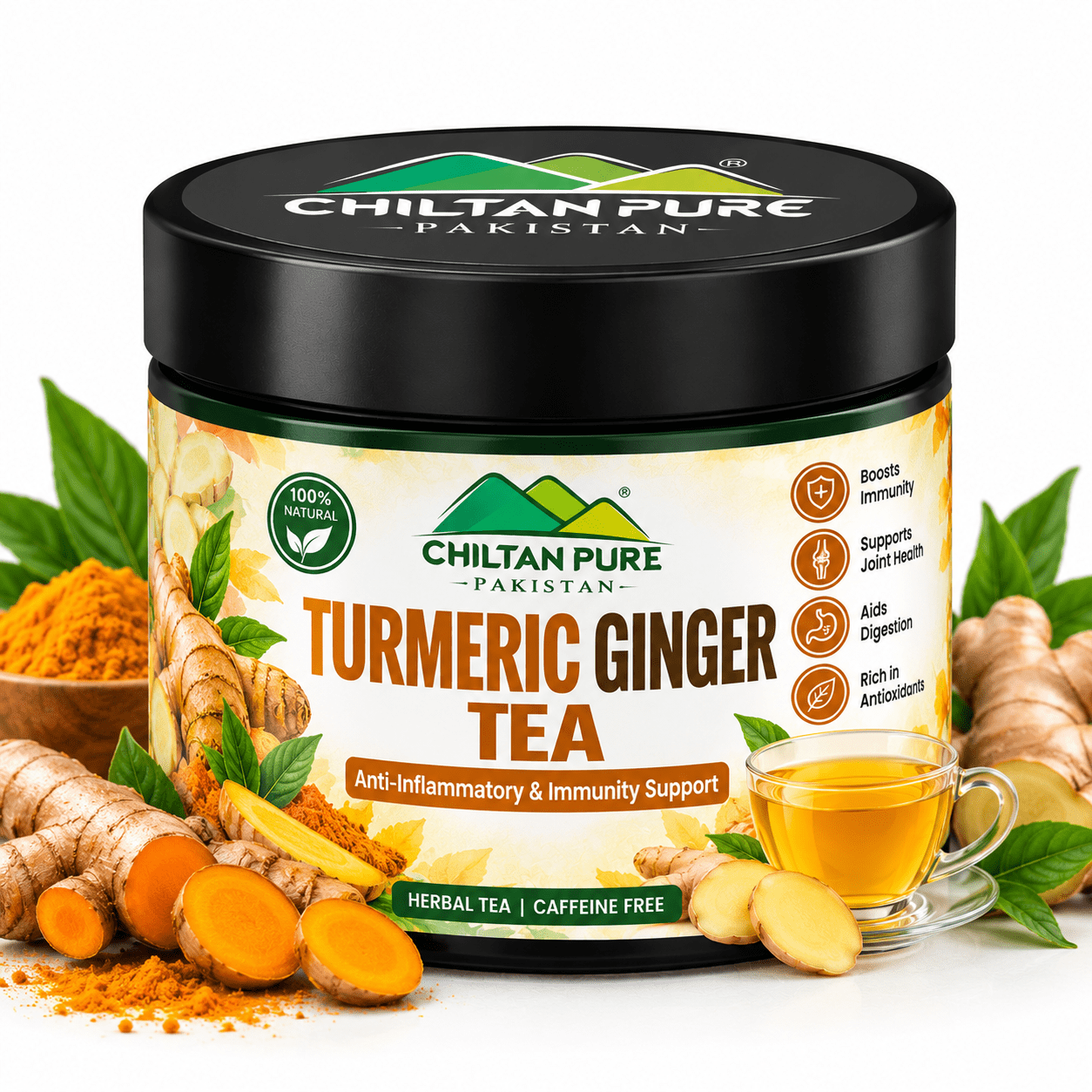 Turmeric Ginger Tea - Mamasjan