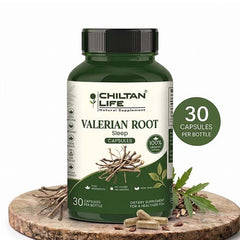 Valerian Root Capsule 100% Natural Valerian Root Tablets 30 Per Bottle 500mg - Mamasjan