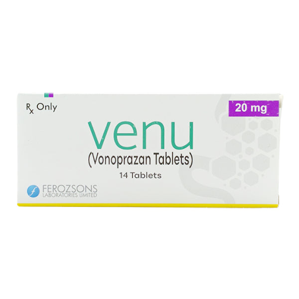 Venu Tablets 20mg (1 Box = 14 Tablets)