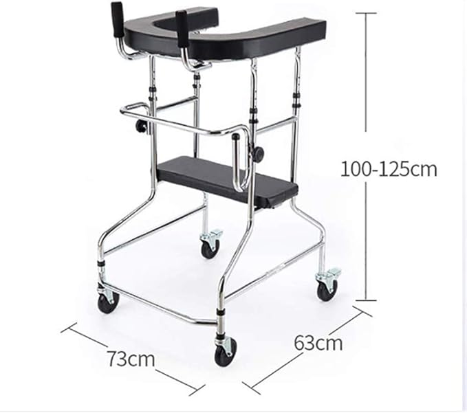 Practical Standing Rehabilitation Walker Height Adjustable Lightweight Foldable - The Healthcare Shop Pakistan